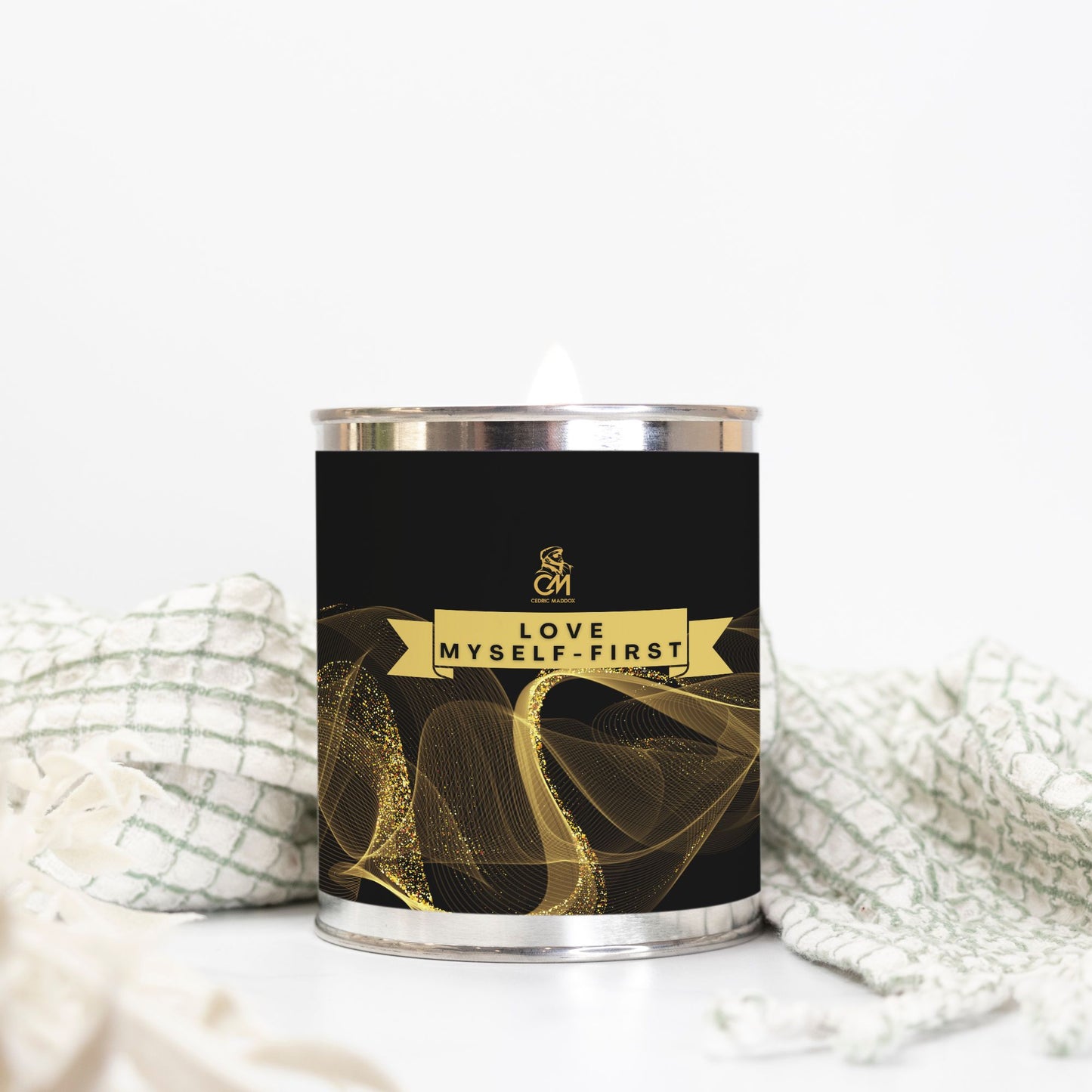 Gold Love My-Self Candle (Hand Poured 16 oz.)