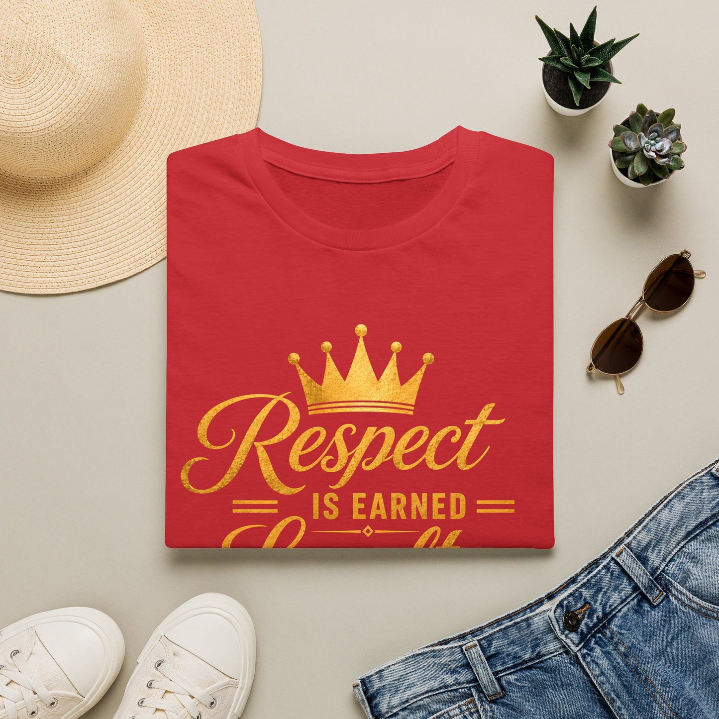 Respect is EARNED Loyalty is RETURN. Unisex Softstyle T-Shirt