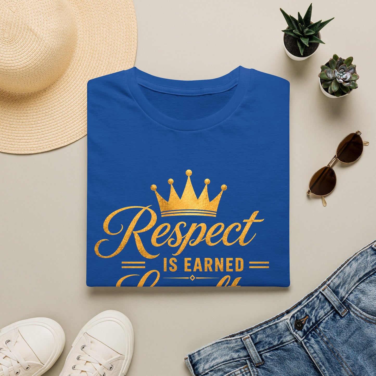 Respect is EARNED Loyalty is RETURN. Unisex Softstyle T-Shirt
