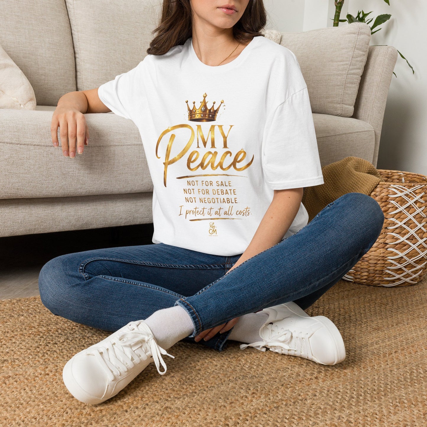 MY Peace NOT FOR SALE NOT FOR DATE NOT NEGOTIABLE I PROTECTED IT AT ALL COST .Unisex Softstyle T-Shirt Uni sex