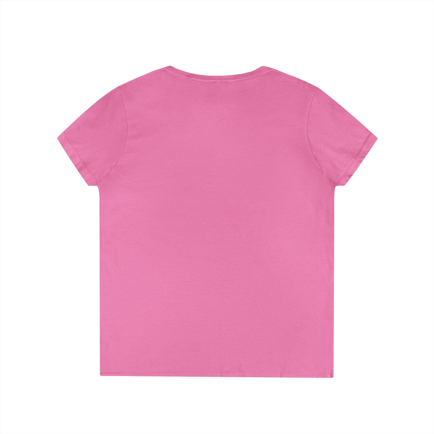 REAL WOMEN EMPOWER .ELEVATE. EXCELL. Ladies' V-Neck T-Shirt