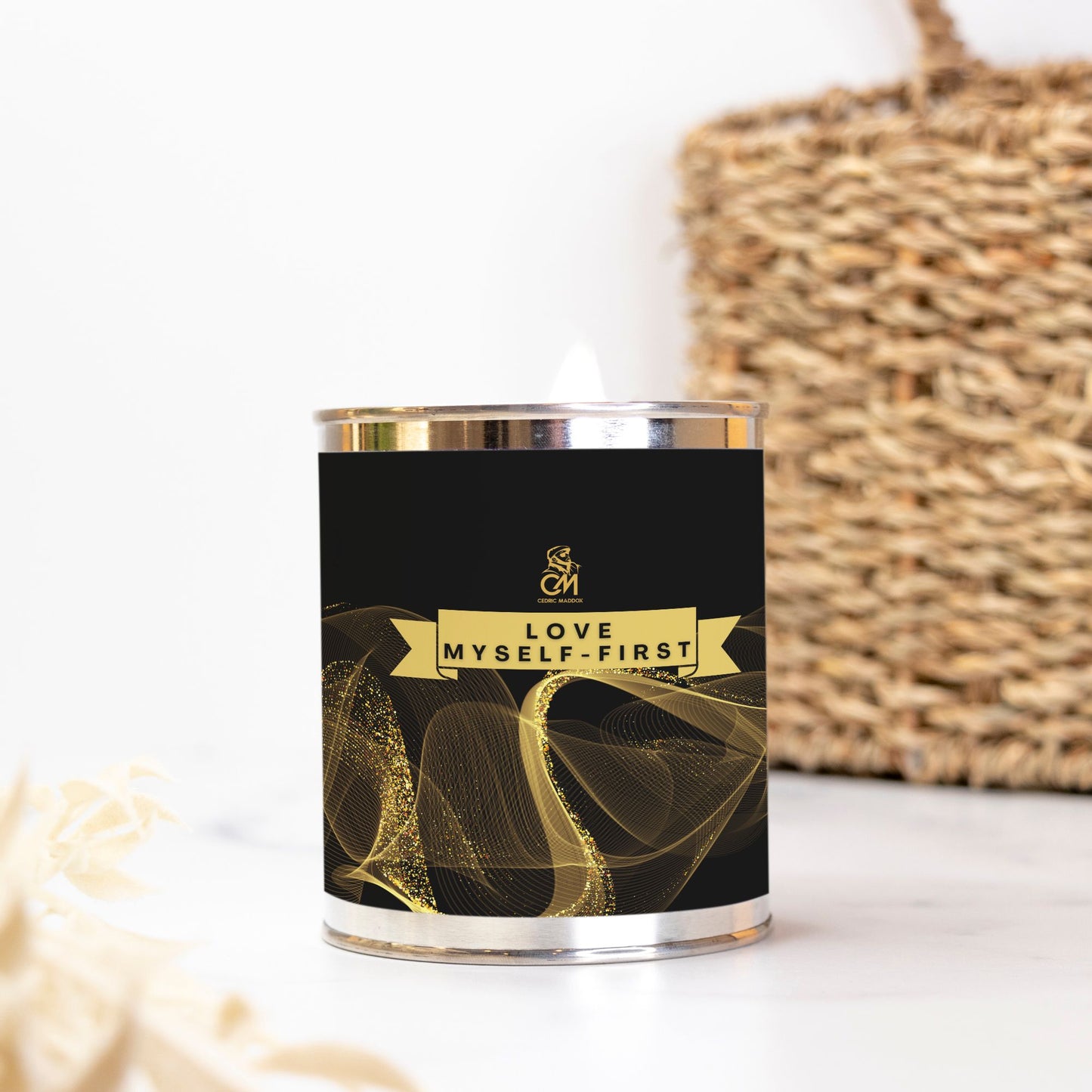 Gold Love My-Self Candle   (Hand Poured 16 oz.)