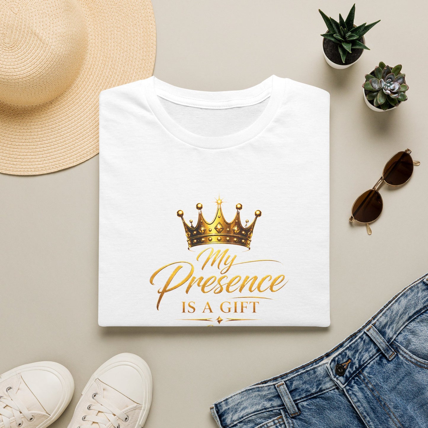 My Presence IS A GIFT My Absence IS A LESSON   Unisex Softstyle T-Shirt