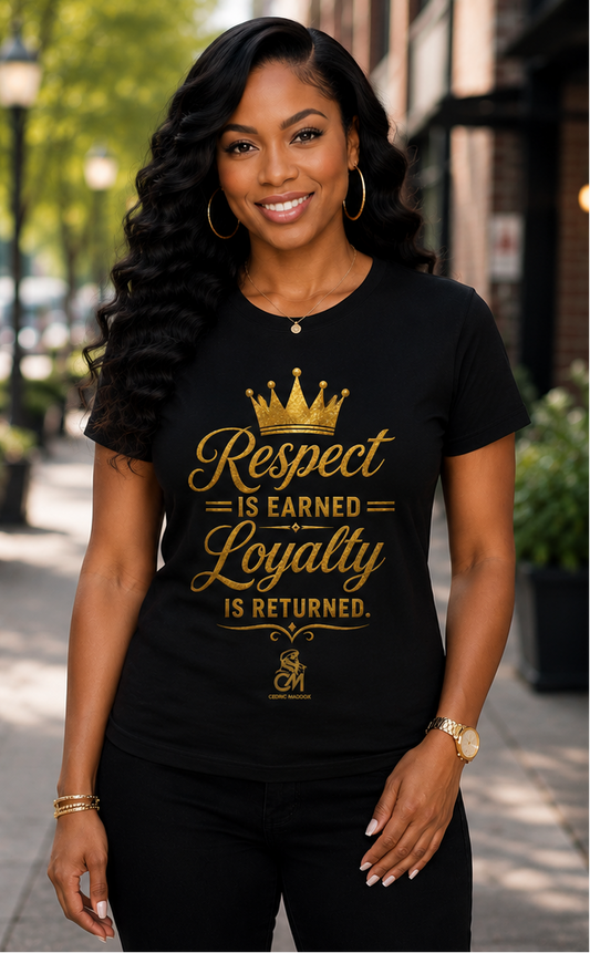 Respect is EARNED Loyalty is RETURN. Unisex Softstyle T-Shirt