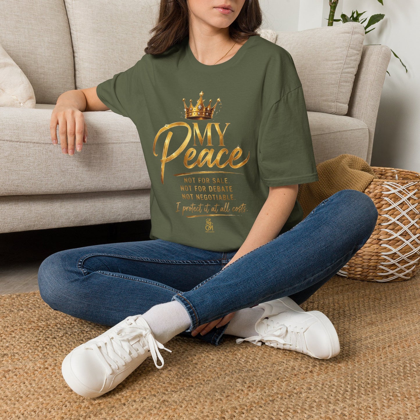 MY Peace NOT FOR SALE NOT FOR DATE NOT NEGOTIABLE I PROTECTED IT AT ALL COST .Unisex Softstyle T-Shirt Uni sex