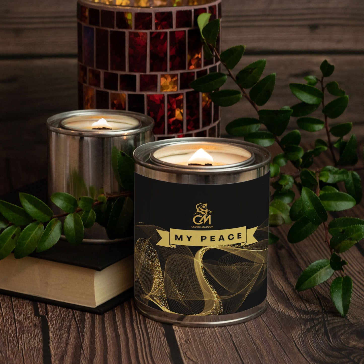 Gold My Peace Elite Candle  (Hand Poured 16 oz.)