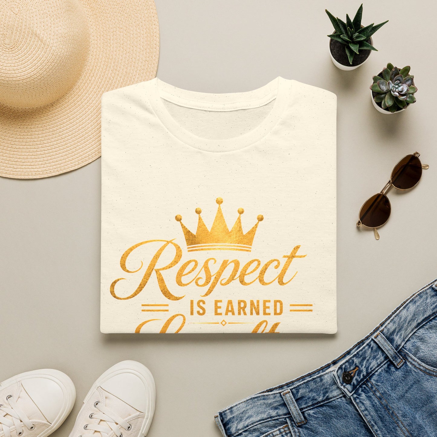 Respect is EARNED Loyalty is RETURN. Unisex Softstyle T-Shirt