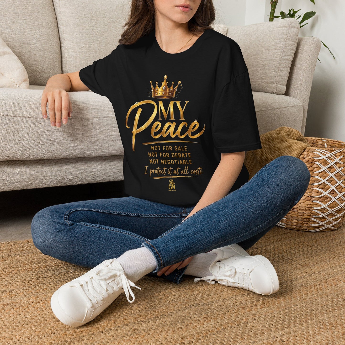 MY Peace NOT FOR SALE NOT FOR DATE NOT NEGOTIABLE I PROTECTED IT AT ALL COST .Unisex Softstyle T-Shirt Uni sex