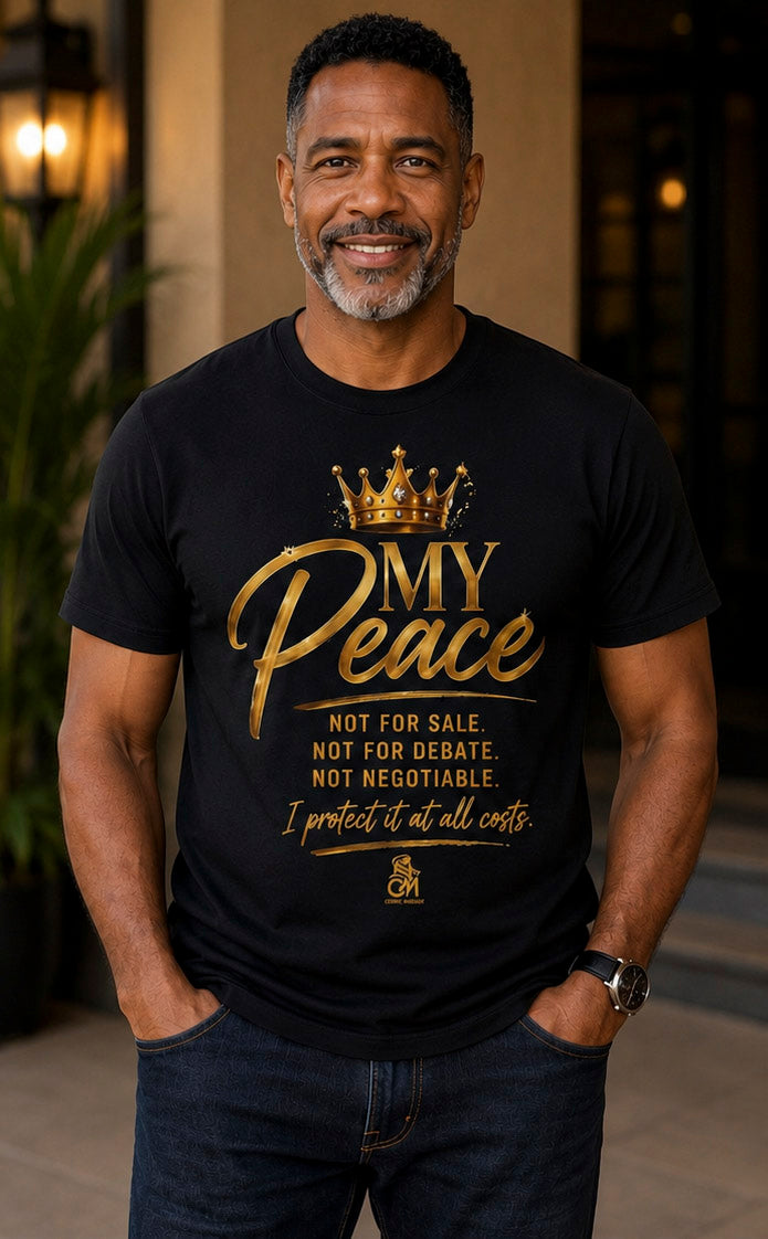 MY Peace NOT FOR SALE NOT FOR DATE NOT NEGOTIABLE I PROTECTED IT AT ALL COST .Unisex Softstyle T-Shirt Uni sex