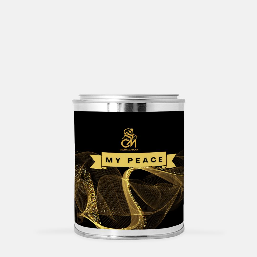Gold Candle Paint Can (Hand Poured 16 oz.)