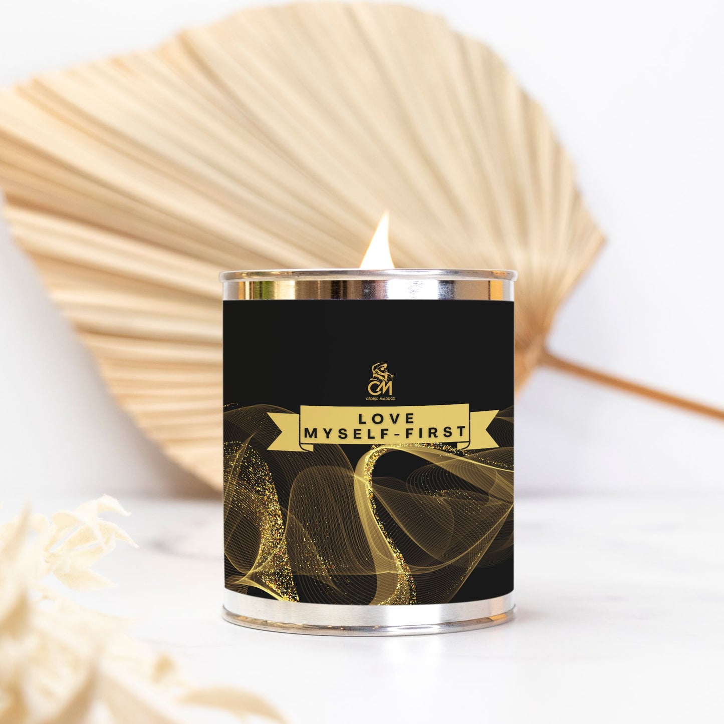 Gold Love My-Self Candle   (Hand Poured 16 oz.)