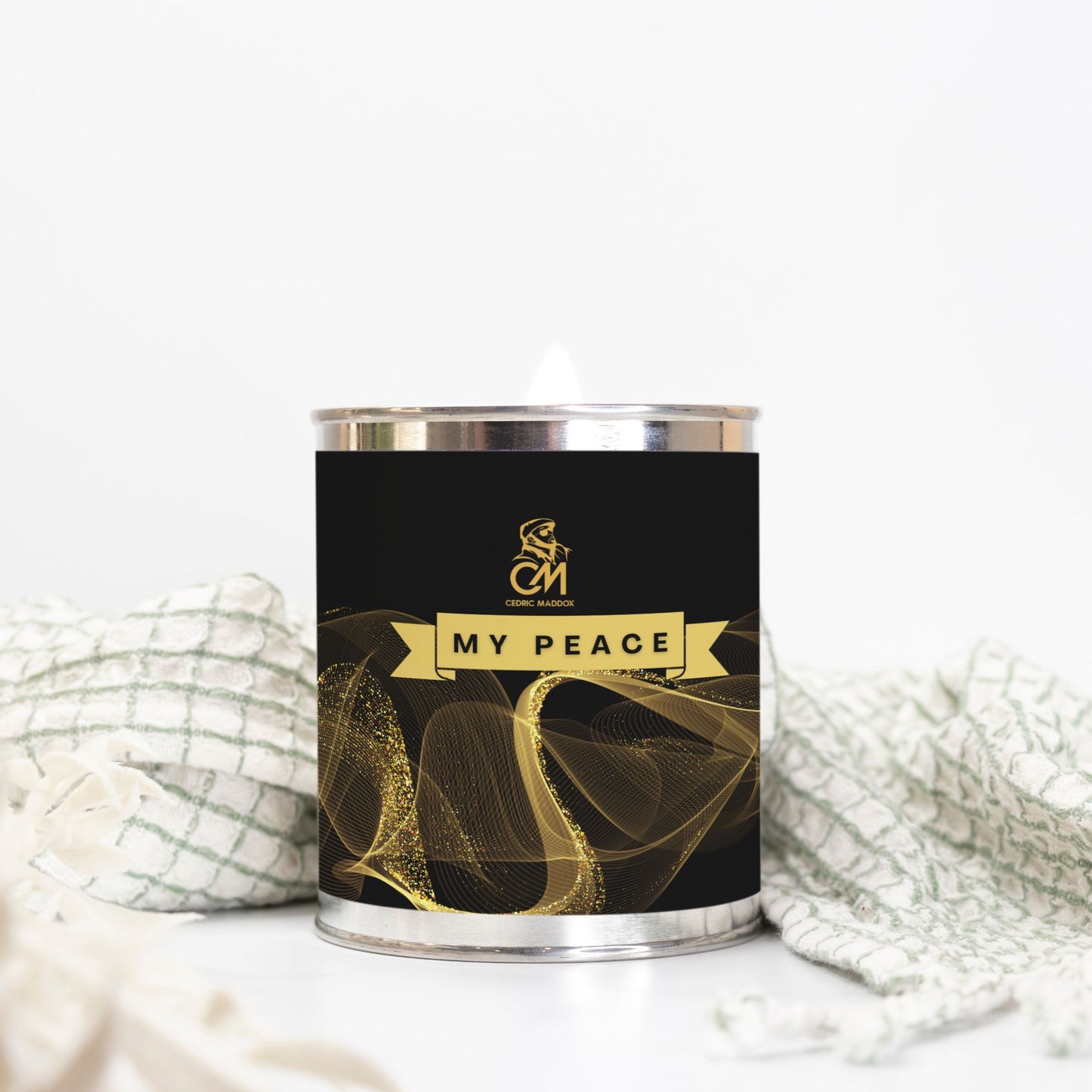 Gold My Peace Elite Candle  (Hand Poured 16 oz.)