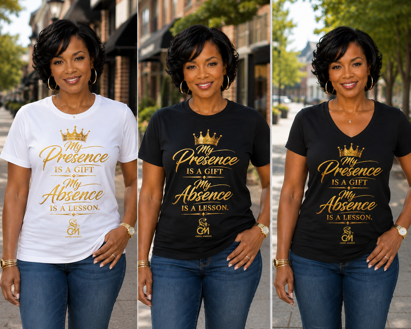 My Presence IS A GIFT My Absence IS A LESSON   Unisex Softstyle T-Shirt
