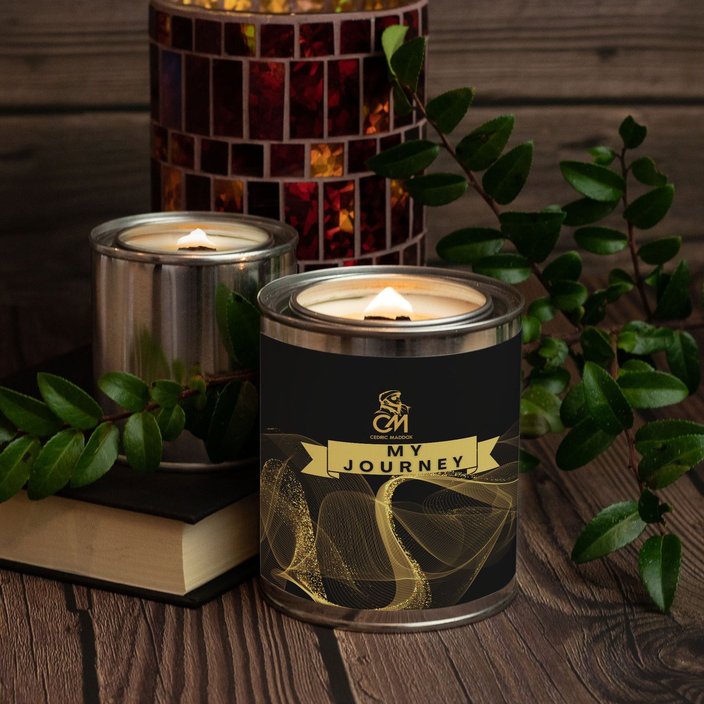 Gold My Journey Candle  (Hand Poured 16 oz.)