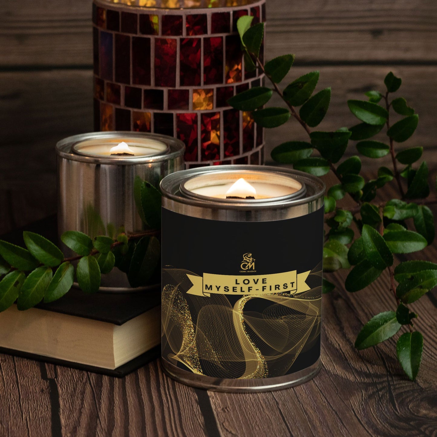 Gold Love My-Self Candle   (Hand Poured 16 oz.)